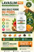LAVASLIM - Brûleur de Graisse Naturel